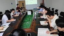 环境能源学院开展“《环境有机化学》校级观摩课”评课活动